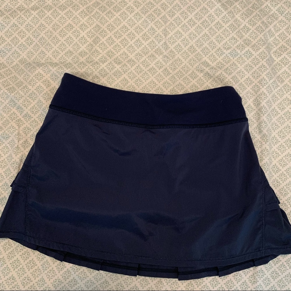 Navy Blue Ivivva Tennis Skirt